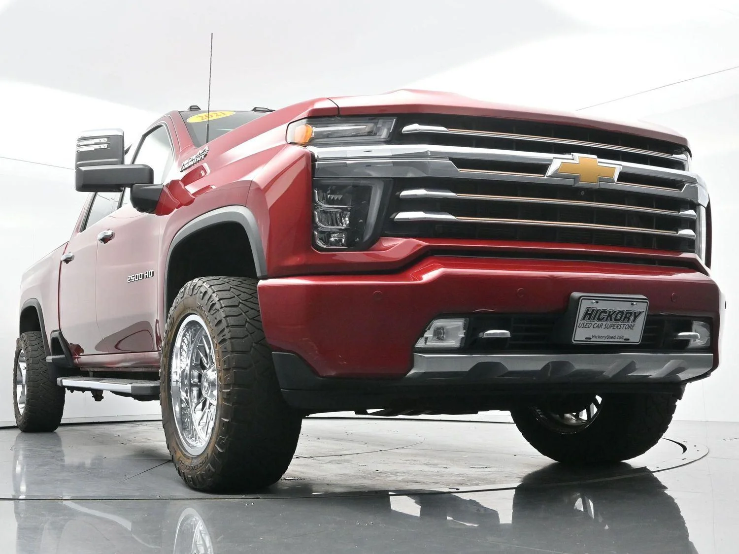 Used 2021 Cherry Red Tintcoat Chevrolet High Country image 40