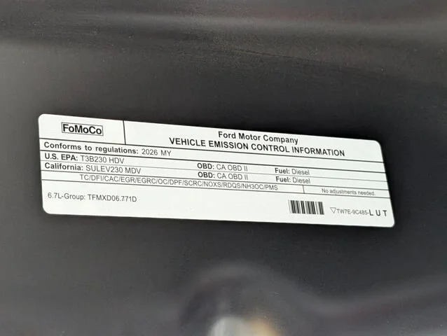 New 2026 Agate Black Metallic Ford F-250® Lariat® image 73