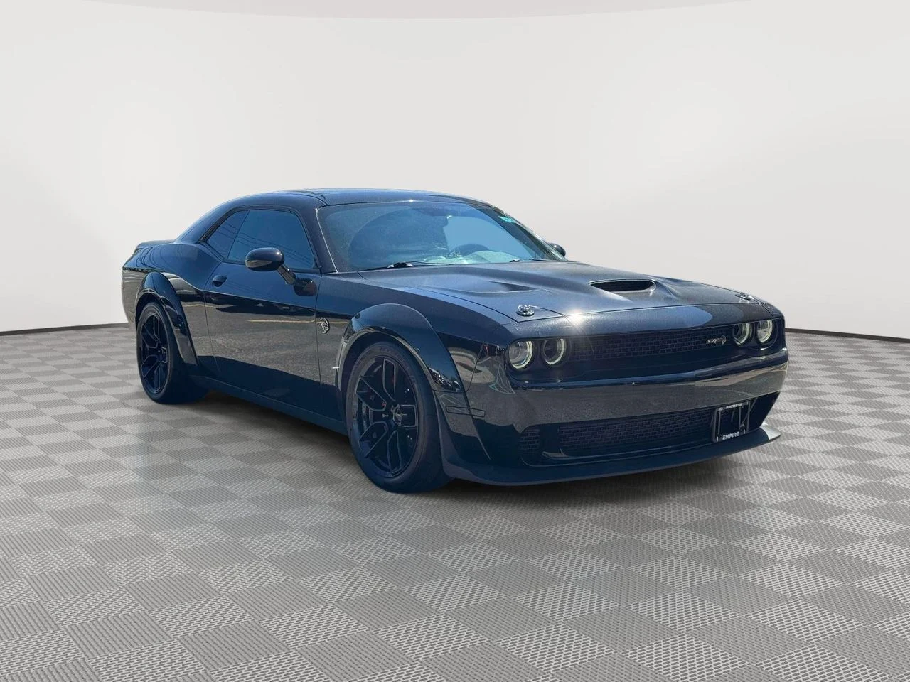 Used 2016 Pitch Black Clearcoat Dodge SRT Hellcat image 1