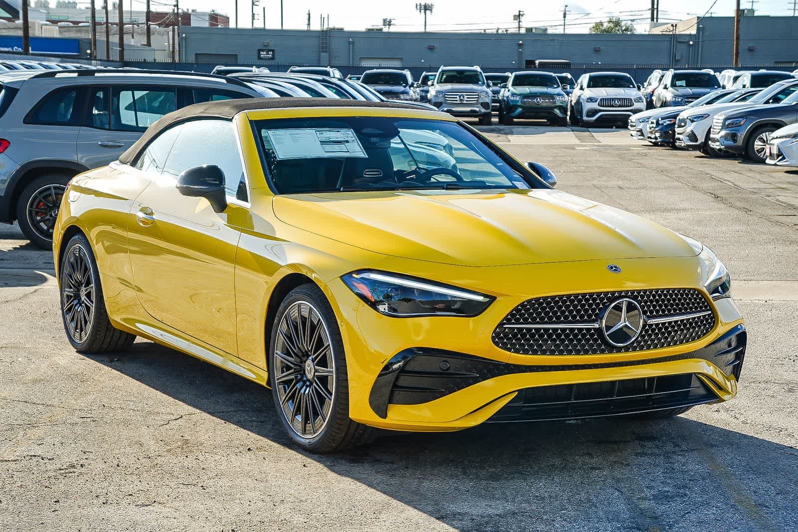 New 2026 Sun Yellow Mercedes-Benz CLE 300 image 3