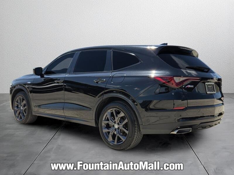 Used 2024 Majestic Black Pearl Acura SH-AWD A-SPEC image 3