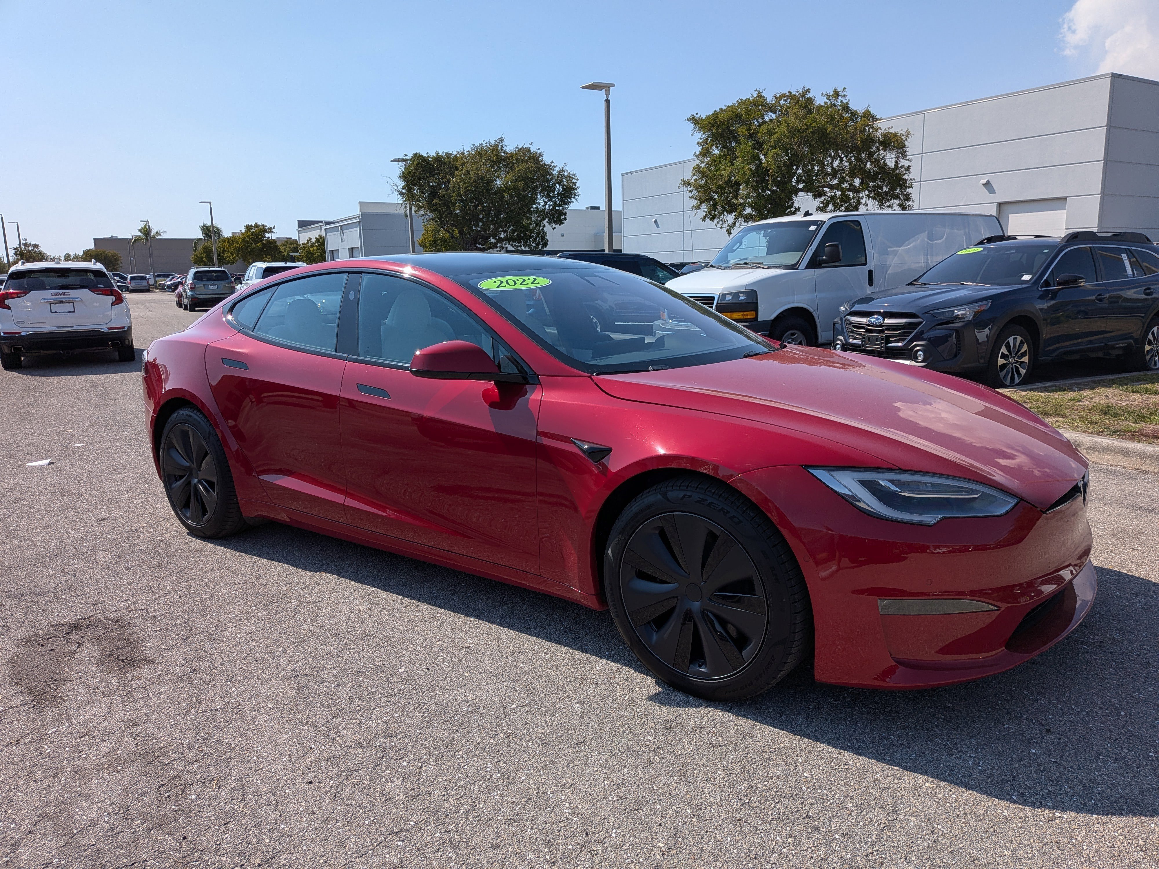 Used 2022 Tesla Model S Plaid with VIN 5YJSA1E65NF460059 for sale in Fort Myers, FL