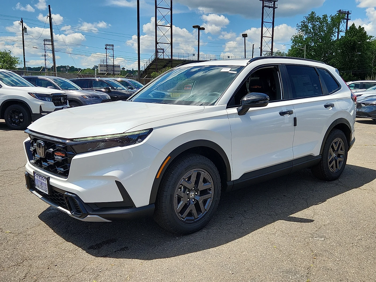 New 2026 Platinum White Pearl - WX Honda AWD TrailSport image 3