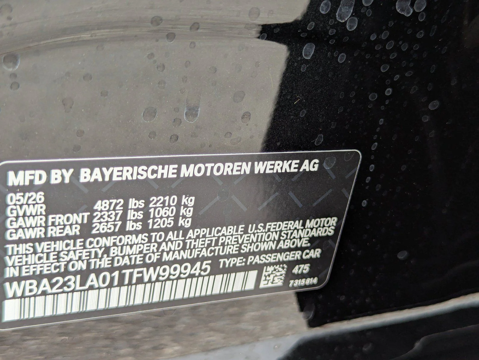New 2026 Black Sapphire Metallic BMW 330i xDrive image 33