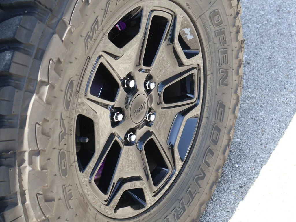 Used 2014 Blue Jeep Unlimited Sport image 35