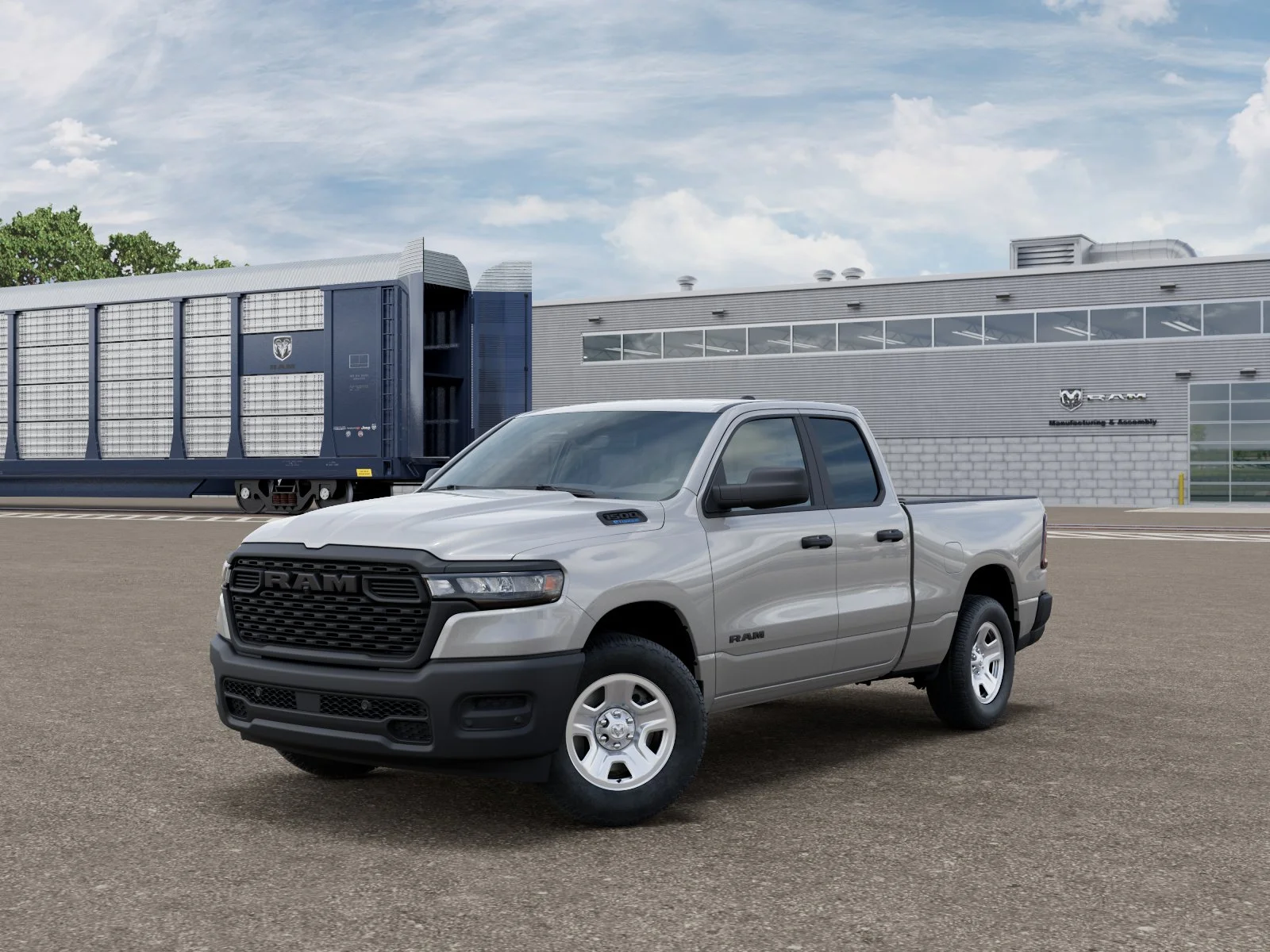 New 2026 Silver Zynith Exterior Paint RAM TRADESMAN image 1