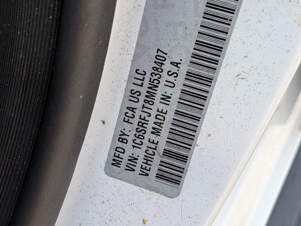 Certified Used 2021 White Ram Laramie image 30