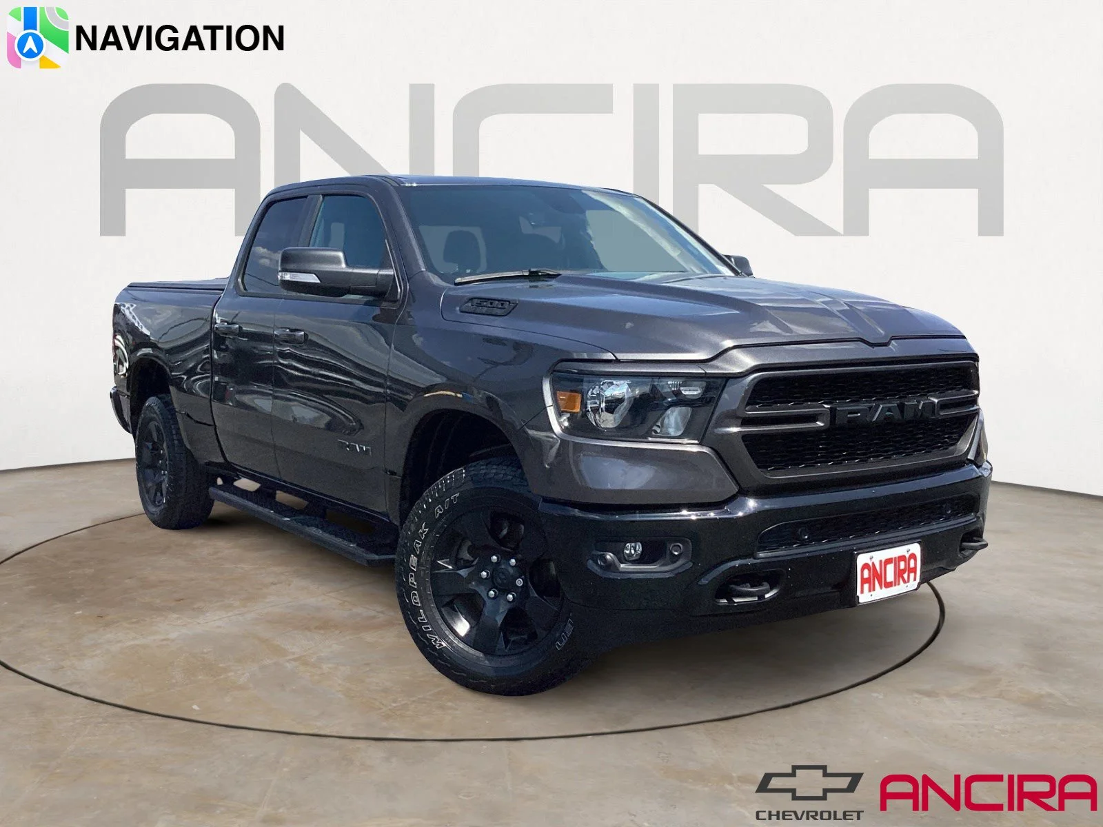 Certified Used 2022 Granite Crystal Metallic Clearcoat Ram Lone Star image 1