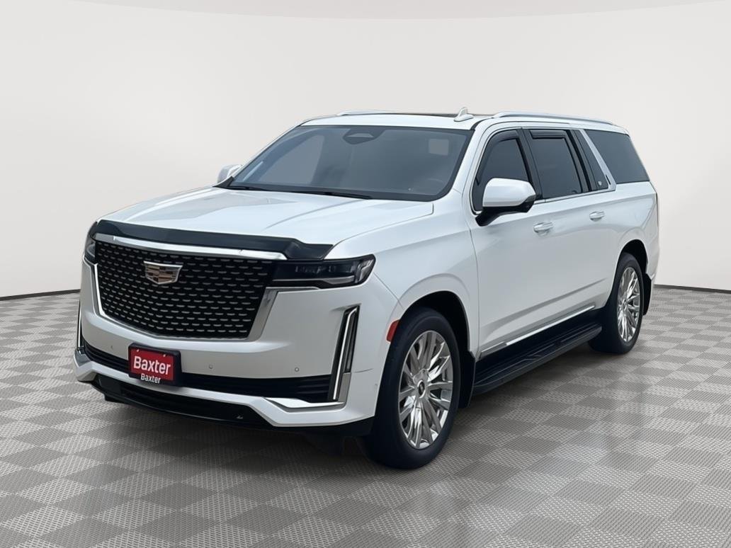 Used 2024 Crystal White Tricoat Cadillac 4WD Premium Luxury image 14