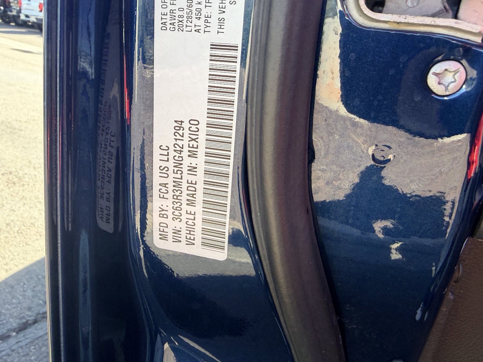 Used 2022 Blue Ram Laramie Mega Cab 4x4 6