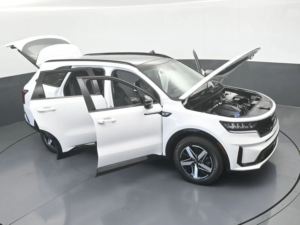 Used 2022 Glacial White Pearl Kia EX image 73