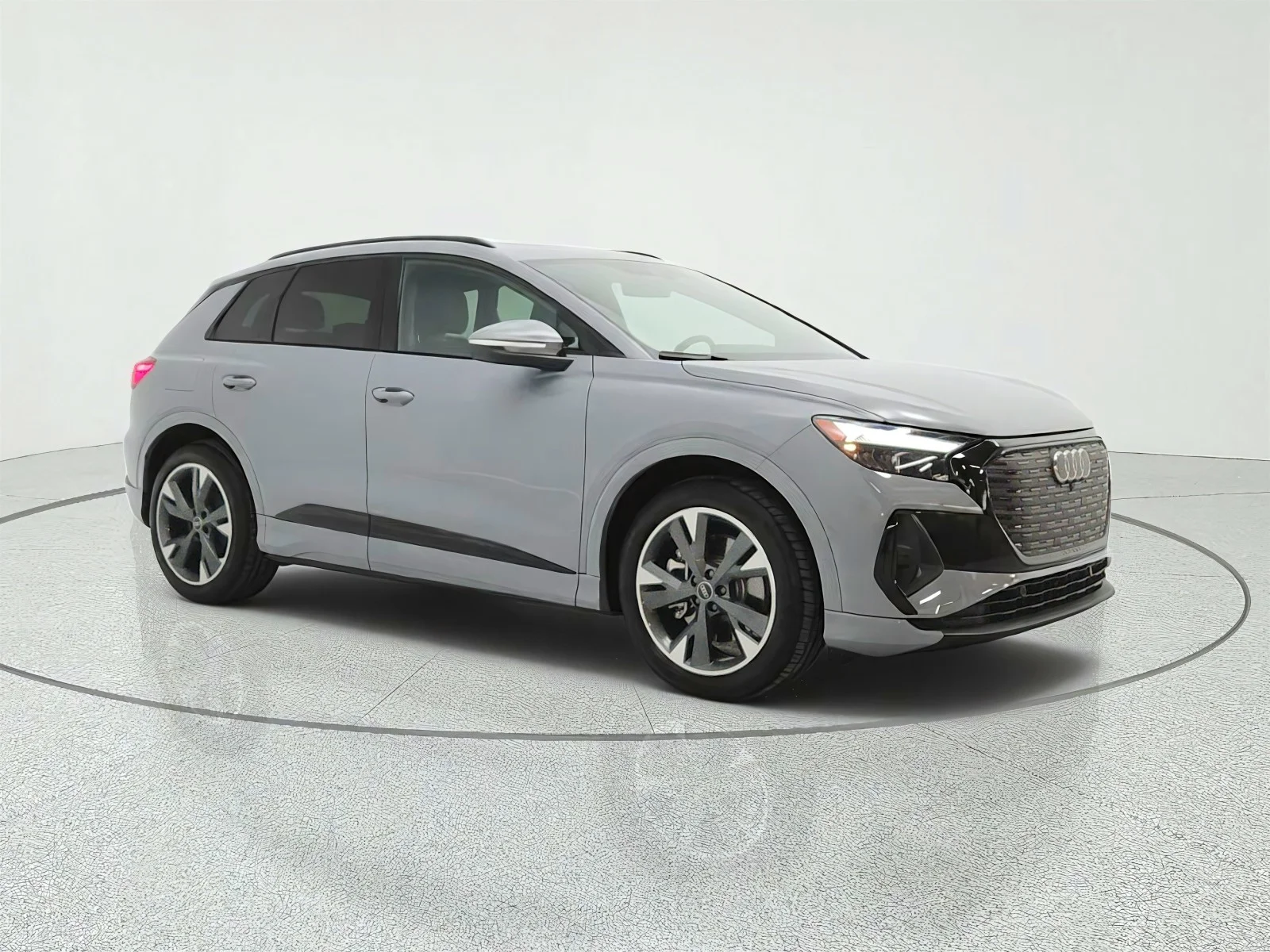 Used 2024 Pebble Gray Audi Premium Plus image 3