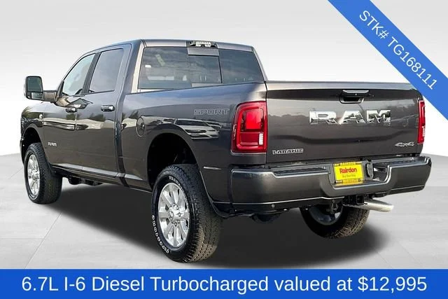 New 2026 Granite Crystal Metallic Clear-Coat Exterior Paint RAM Laramie image 3