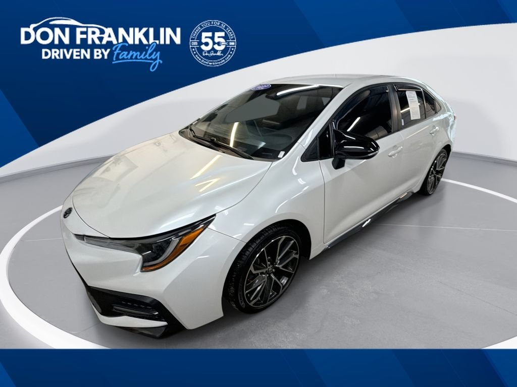 Used 2022 Beige Toyota SE image 1