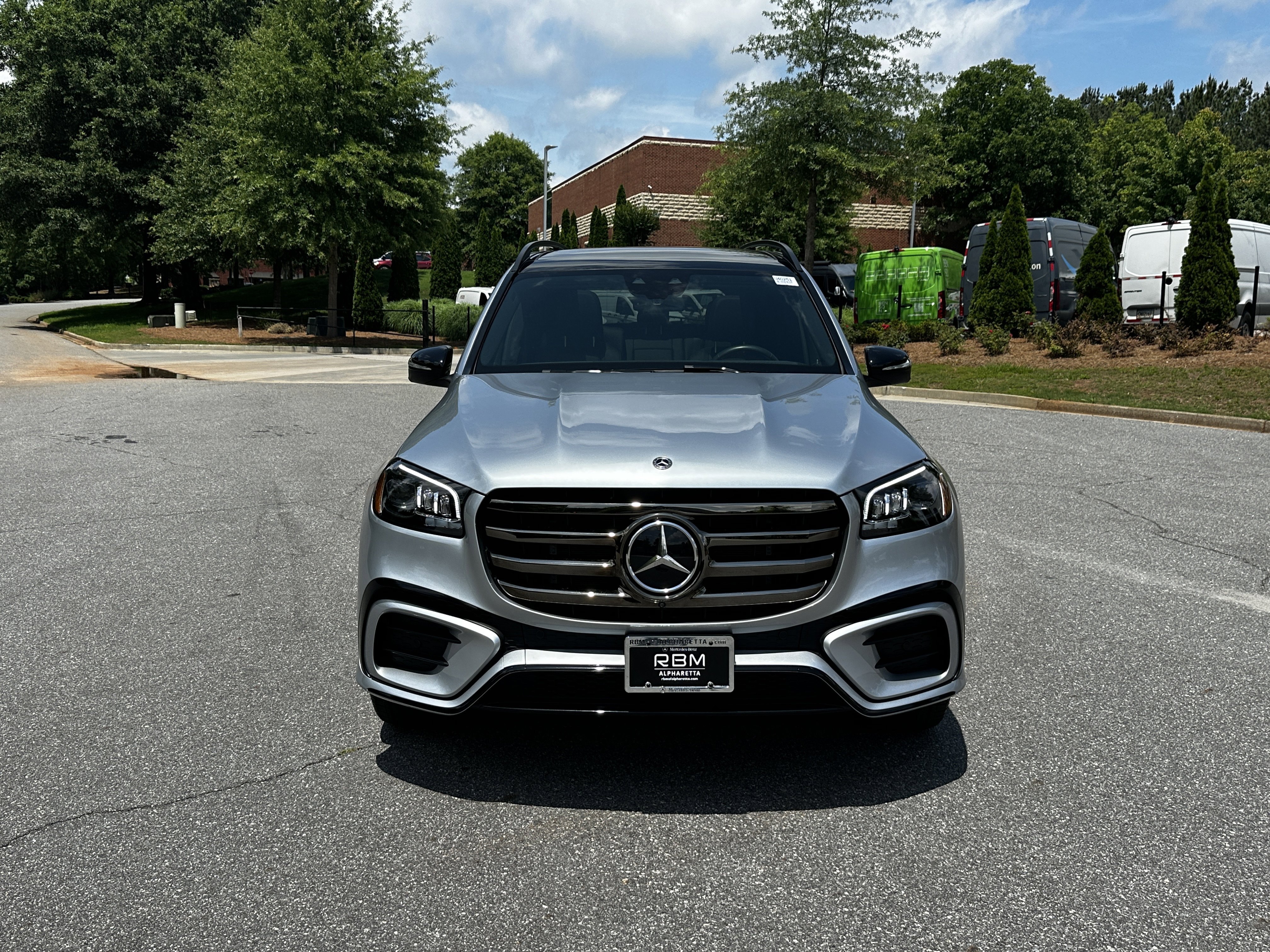Certified Used 2025 Silver Mercedes-Benz GLS 450 image 3