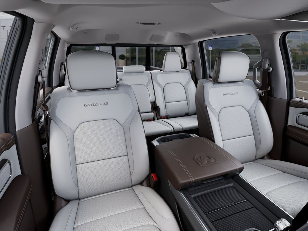 New 2026 Bright White Clear-Coat Exterior Paint RAM Laramie image 16