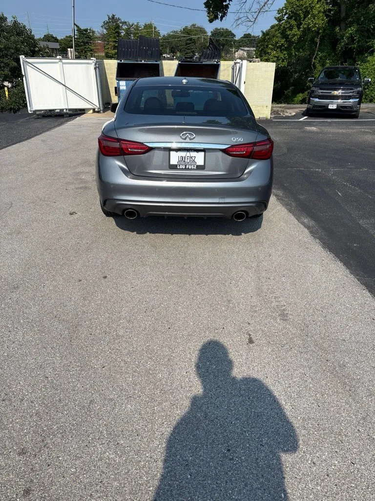 Used 2021 Graphite Shadow INFINITI 3.0t LUXE image 6