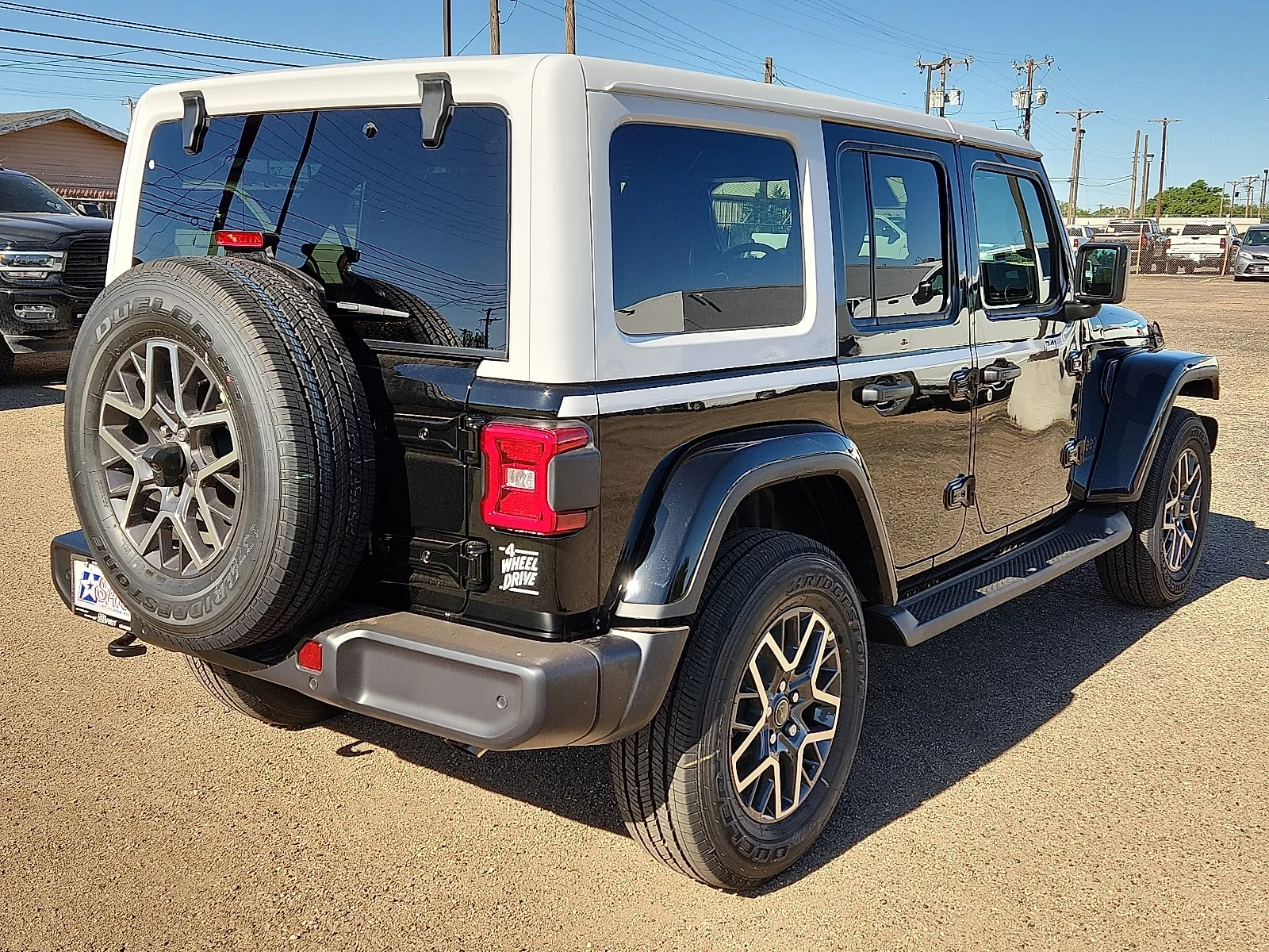 New 2026 PX8 Black Clear Jeep 4-DOOR SAHARA image 4