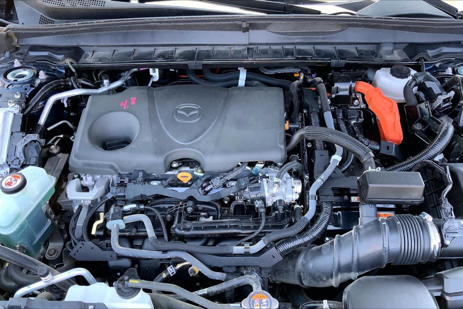 Used 2025 Ingot Blue Metallic Mazda Premium Plus Package image 32