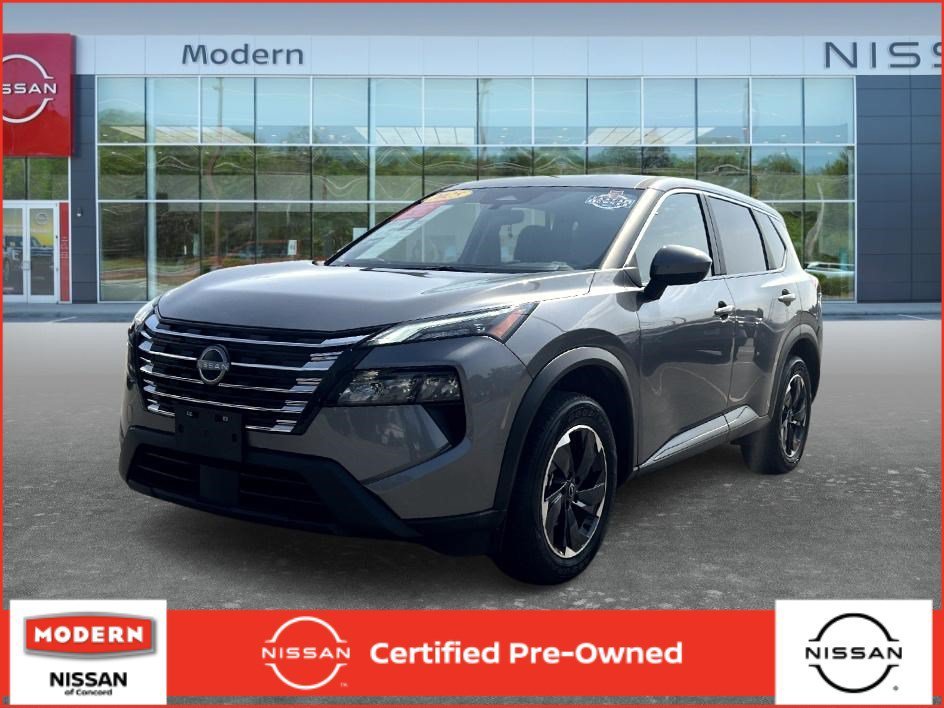 Certified Used 2025 Gun Metallic Nissan SV image 1