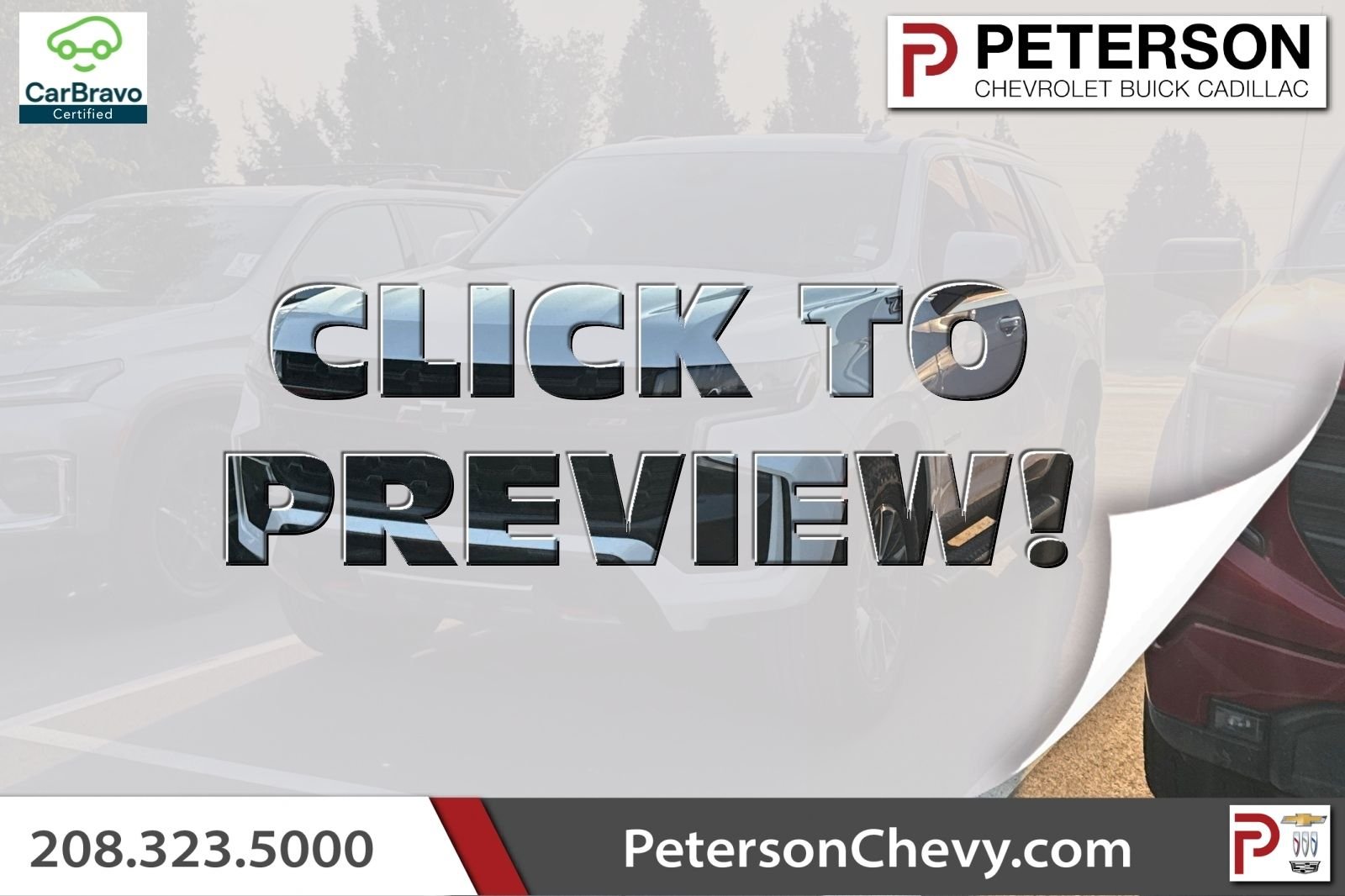 Used 2023 White Chevrolet Z71 image 1
