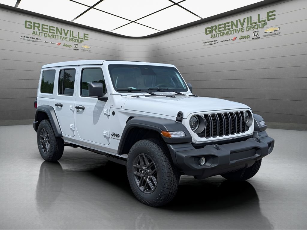 New 2026 Bright White Clear-Coat Exterior Paint Jeep Sport S image 11