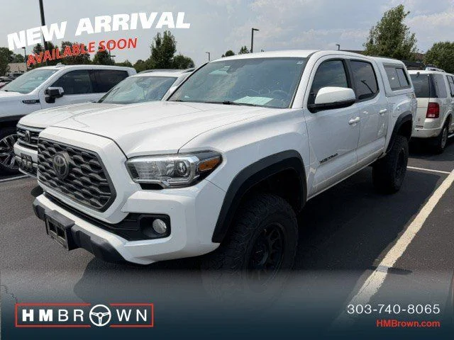 Used 2020 Super White Toyota TRD Off-Road image 2