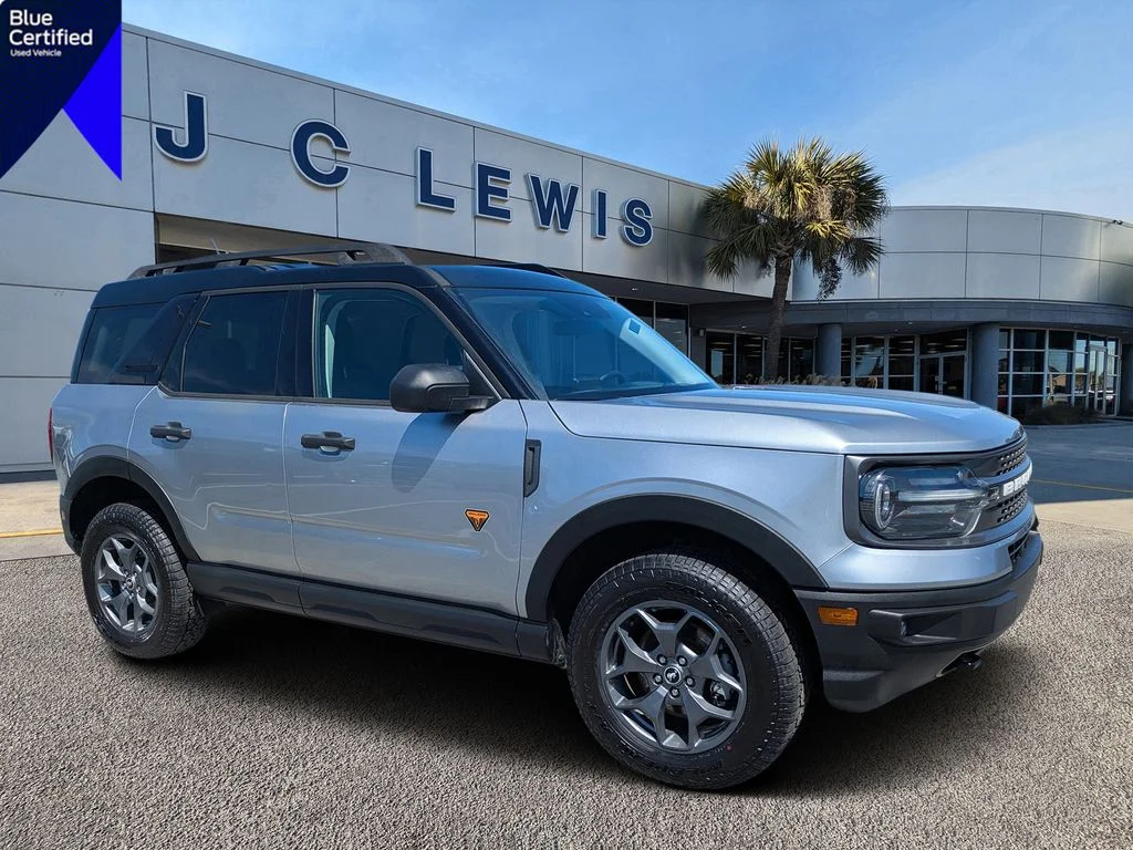 Certified Used 2023 Iconic Silver Metallic Ford Badlands image 1