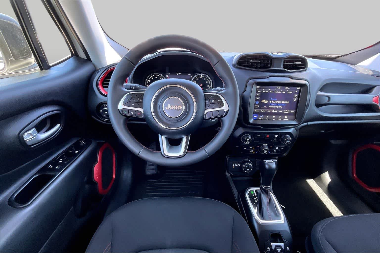 Used 2023 Alpine White Clearcoat Jeep Trailhawk image 6