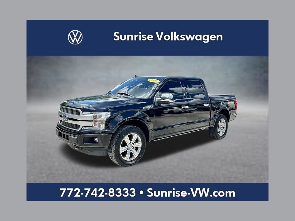 Used 2019 Black Ford Platinum image 1