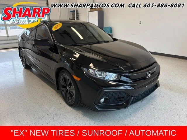 Used 2018 Black Honda EX image 1