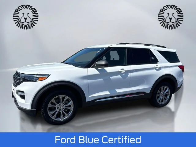 Used 2020 Oxford White Ford XLT image 1