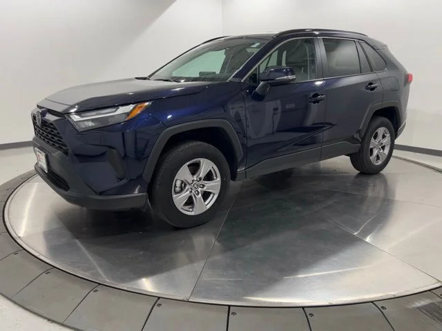 Certified Used 2025 Blue Toyota XLE image 1
