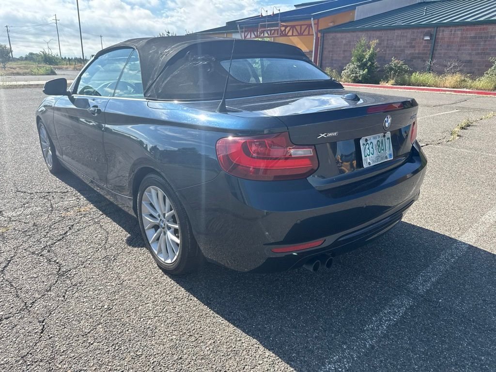 Used 2016 Blue BMW 228i xDrive image 4