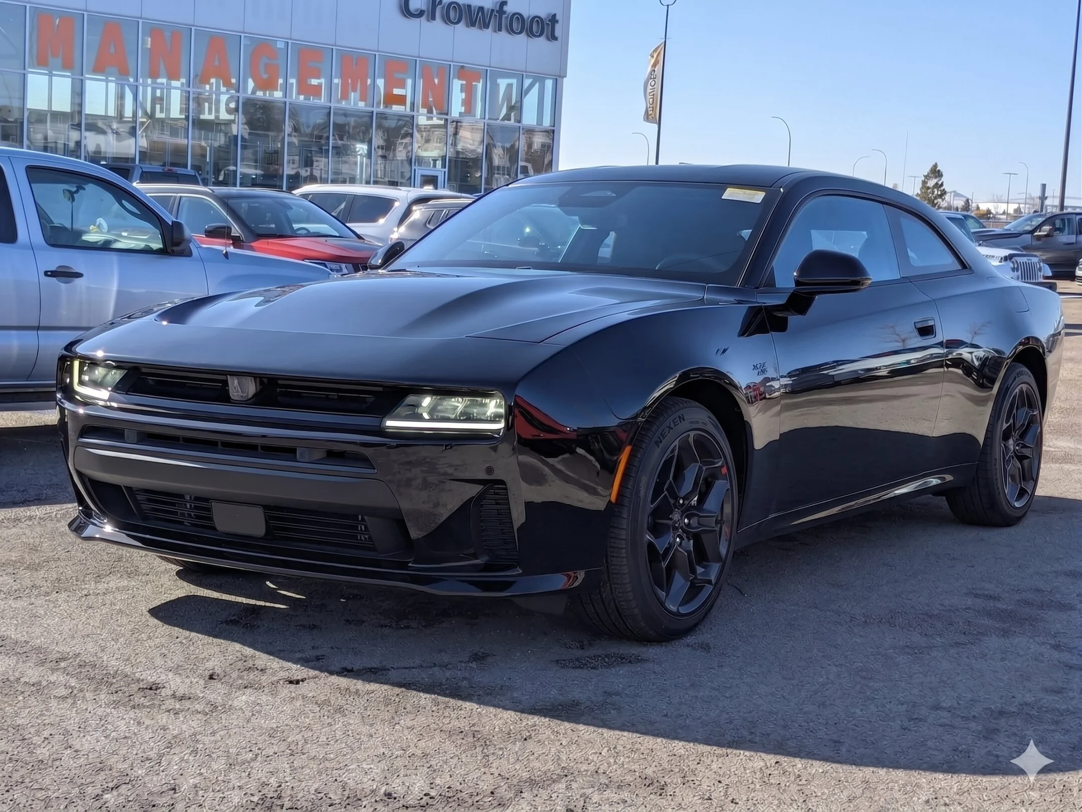 New 2026 Black Dodge R/T - - Blacktop Pkg - Driver Convenience Grp - Alpine Audio - 20 Black Wheels & More! image 4