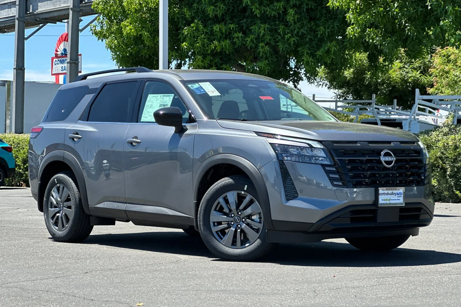 New 2026 Gun Metallic Nissan SV image 2