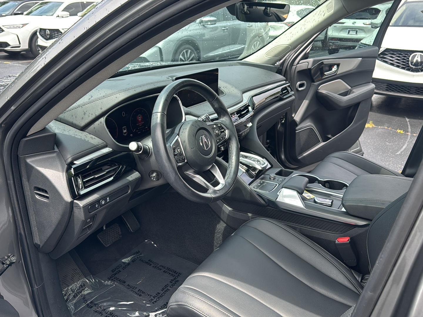 Used 2024 Liquid Carbon Metallic Acura Base image 19