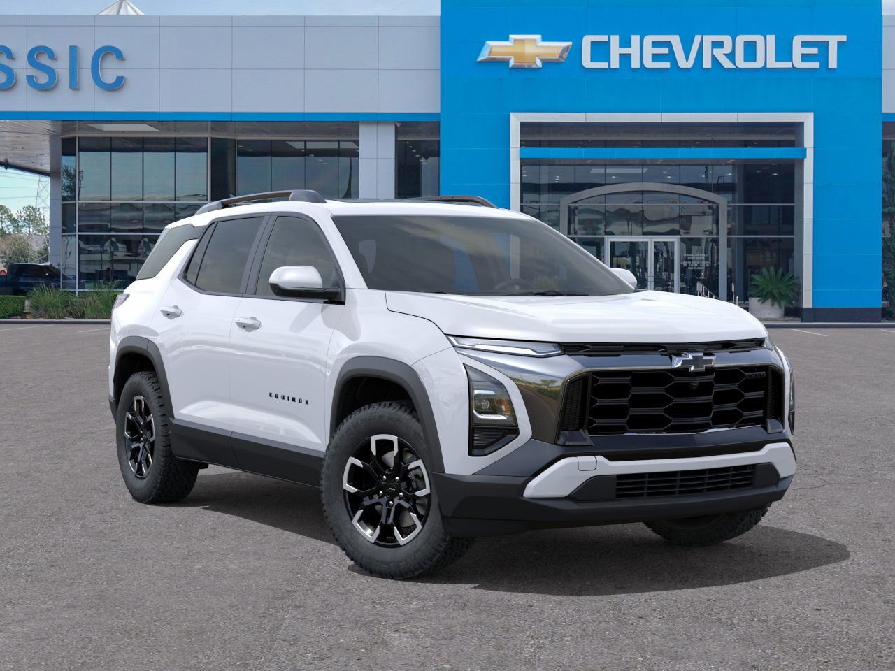 2026 Chevrolet Equinox ACTIV White at Classic Elite Chevrolet Sugar Land