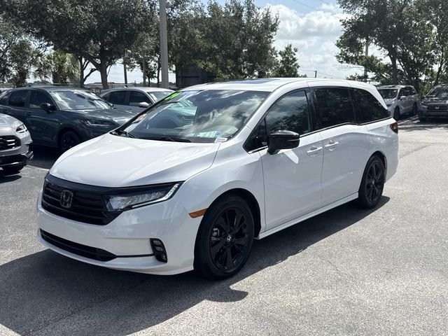 Certified Used 2024 Platinum White Pearl Honda SPORT image 8