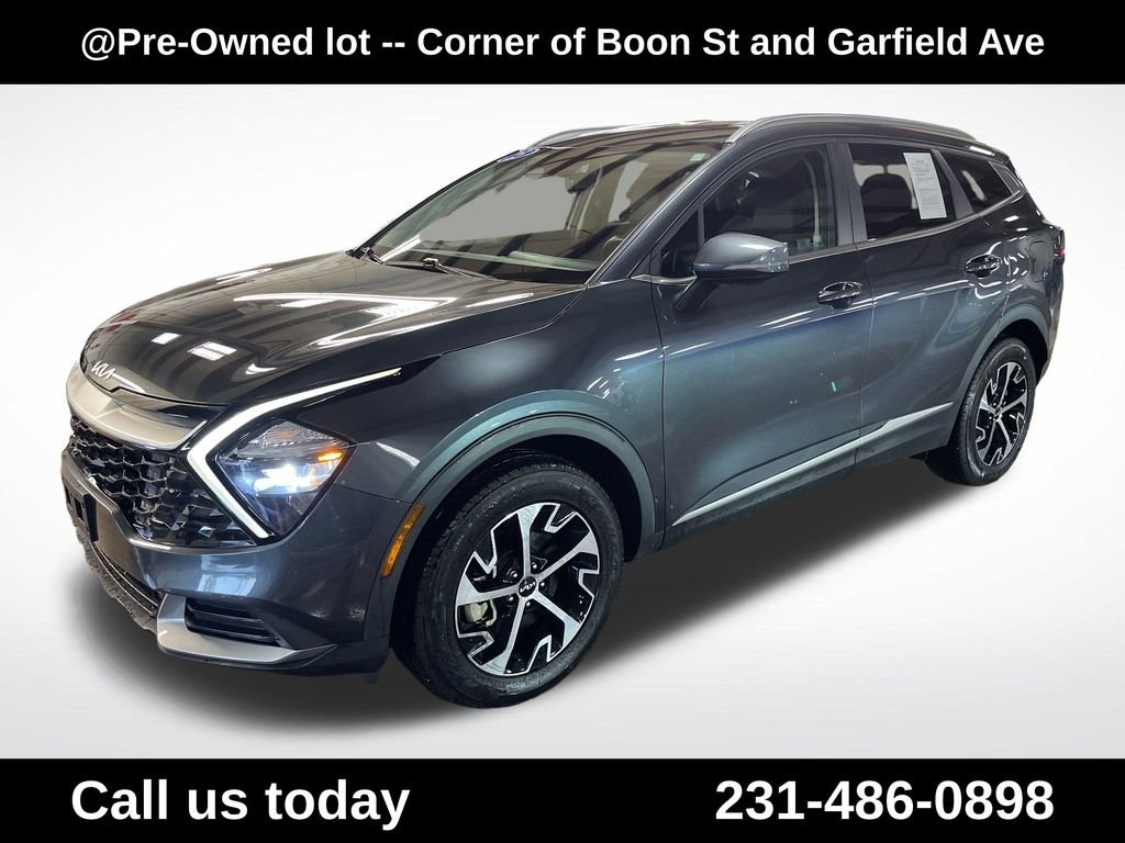 Used 2023 Gray Kia EX image 1