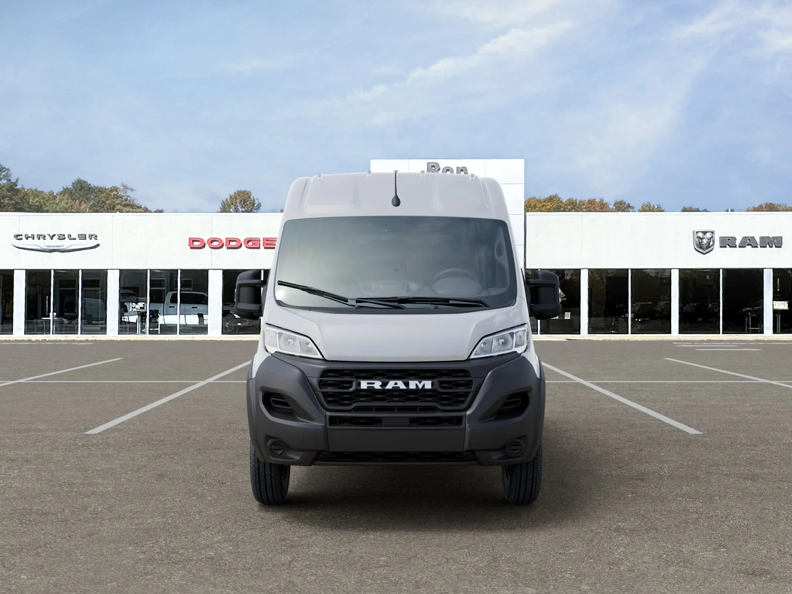 New 2026 Bright White Clear-Coat Exterior Paint RAM High Roof image 32