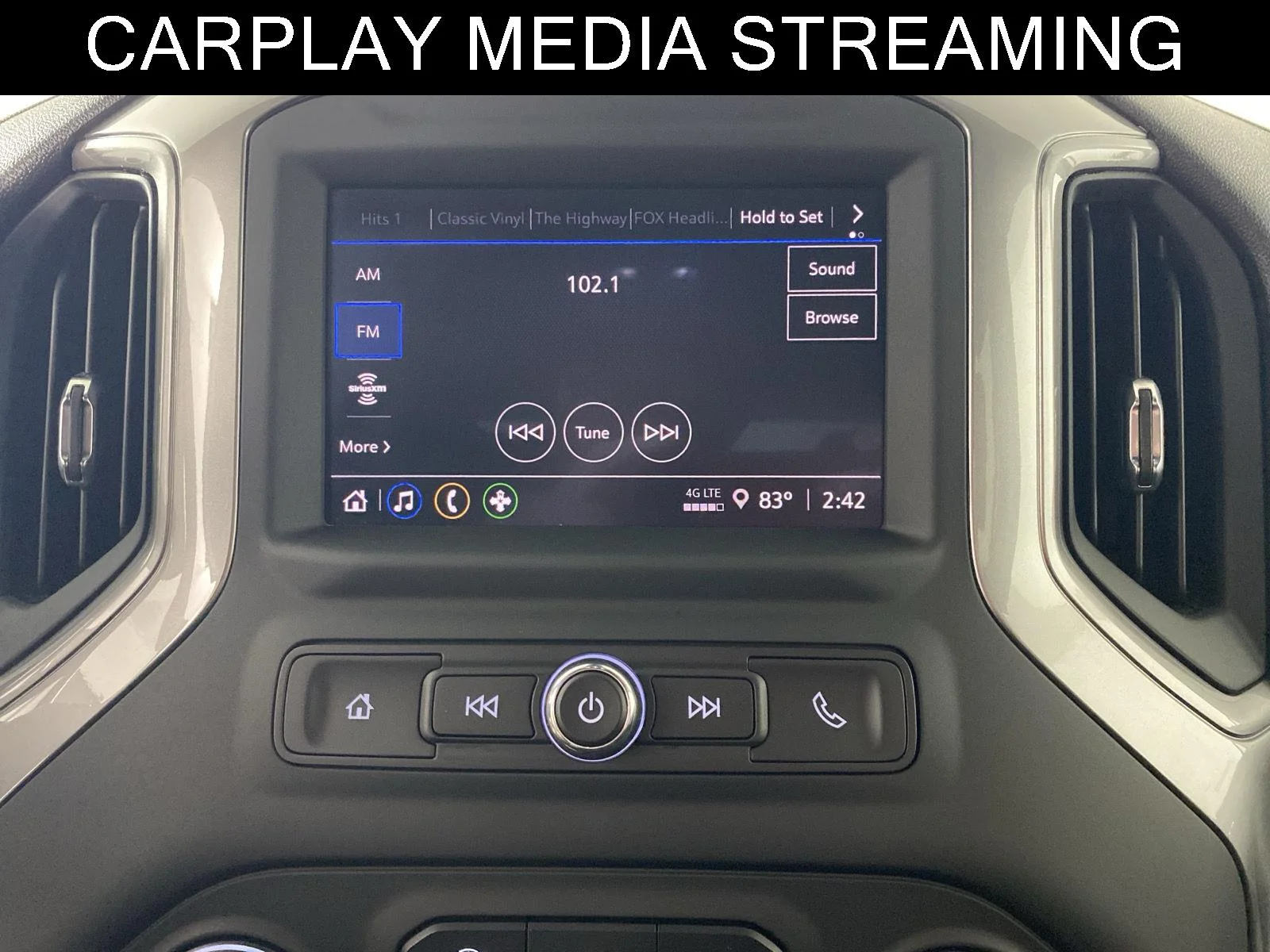 Used 2024 Slate Grey Metallic Chevrolet Custom image 4