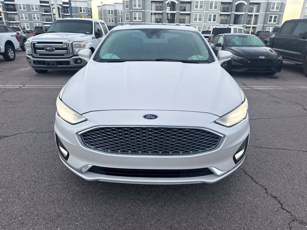 Used 2019 White Platinum Clearcoat Metallic Ford Titanium image 17