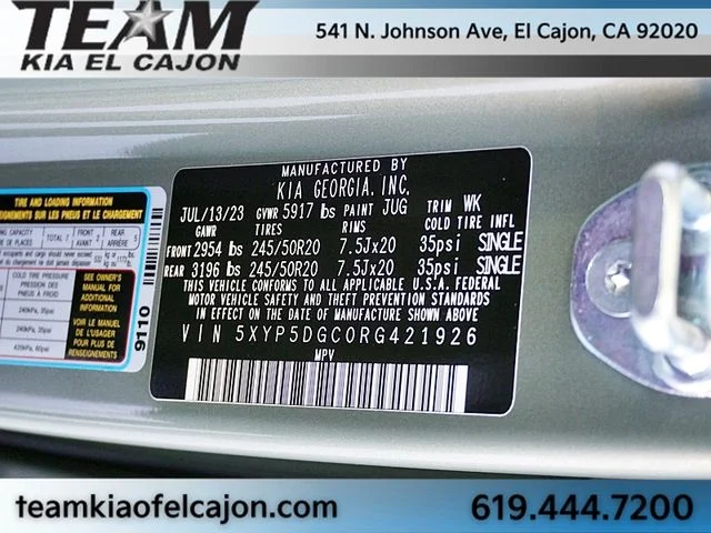 Used 2024 Green Kia SX X-Line AWD image 39