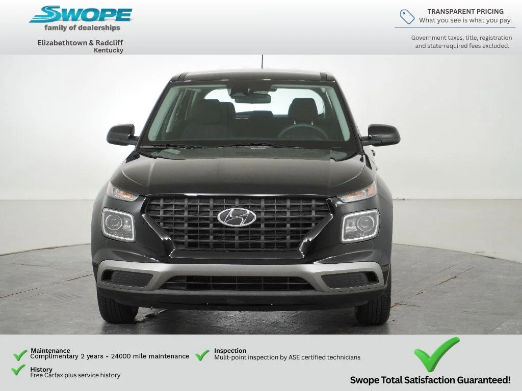 Certified Used 2023 Black Noir Pearl Hyundai SE image 8