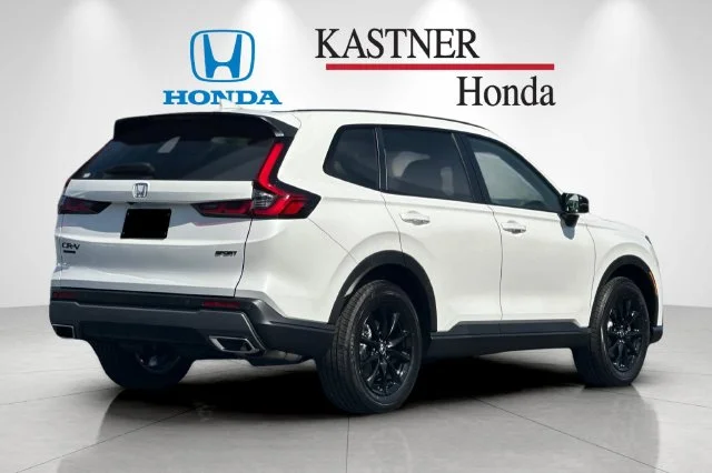 New 2027 Platinum White Pearl Honda Sport-L Hybrid AWD image 4