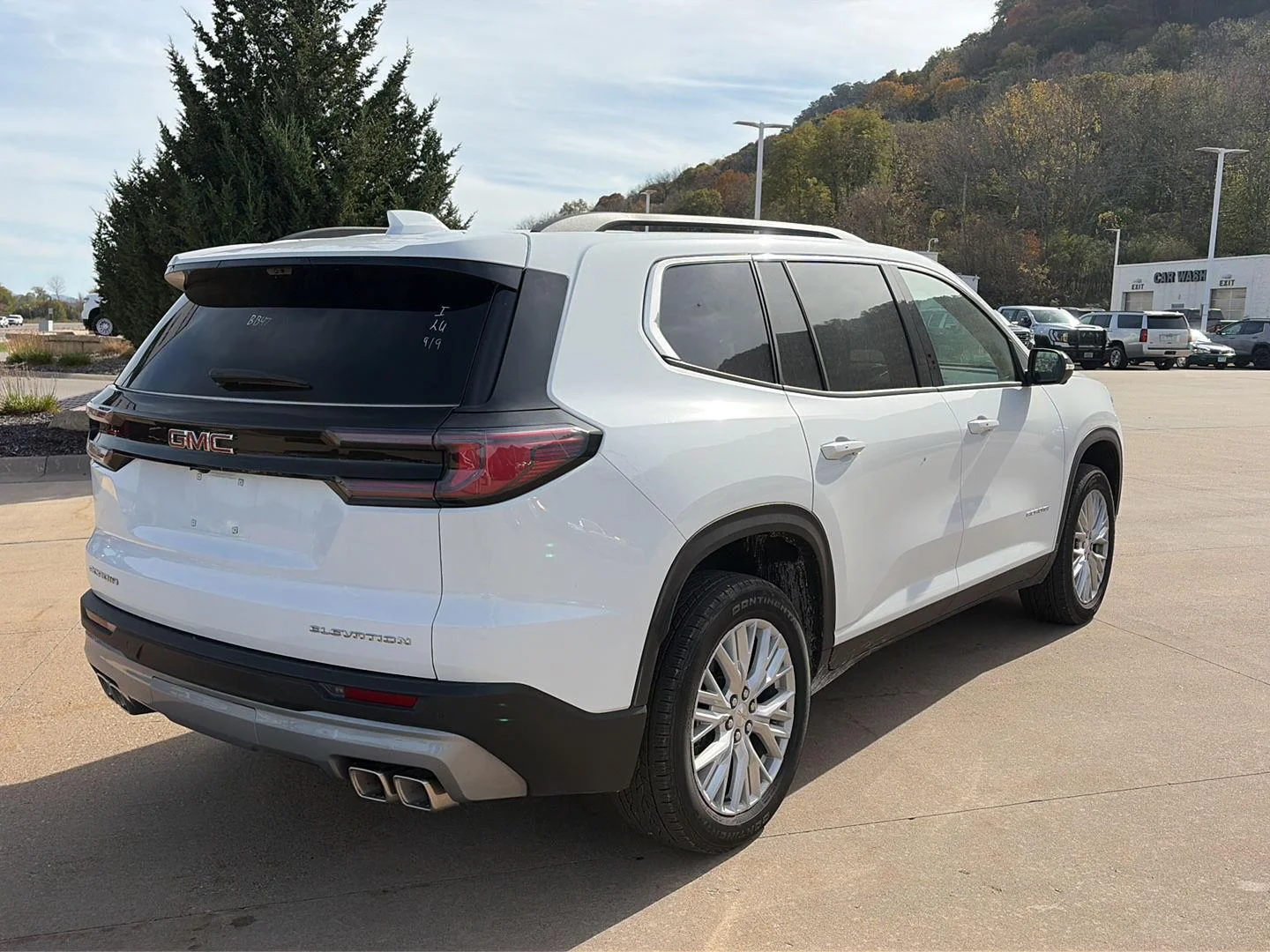 Used 2026 Summit White GMC Elevation image 3