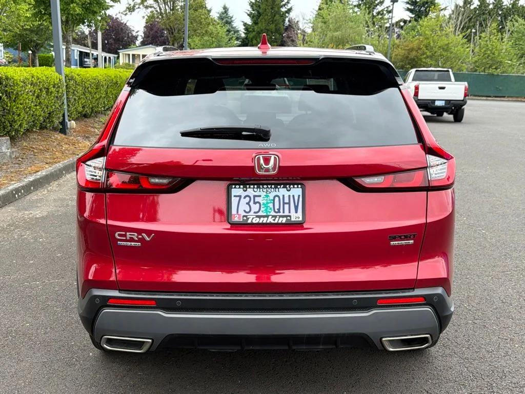 Used 2025 Radiant Red Metallic Honda Sport Touring image 6