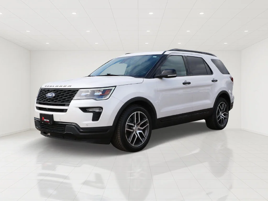 Certified 2018 Ford Explorer Sport with VIN 1FM5K8GT6JGC72040 for sale in White Bear Lake, Minnesota