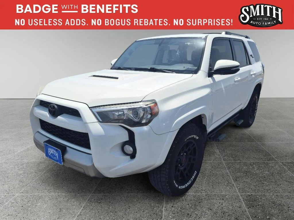 Used 2019 Super White Toyota TRD Off Road Premium image 8
